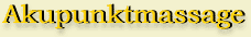 Akupunktmassage